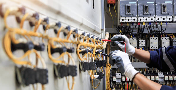 Professional Electrician technician working in Saranac Lake, NY